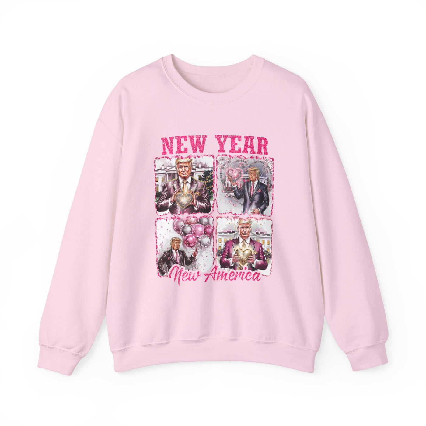 NEW YEAR NEW AMERICA DISCO EDITION SWEATSHIRT (GILDAN)