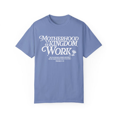 Motherhood Kingdom Psalm T-shirt (Comfort Colors)
