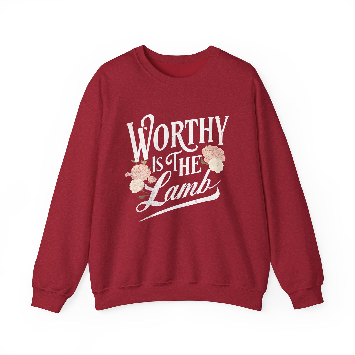 Worthy Is The Lamb Graphic Sweatshirt (GILDAN)