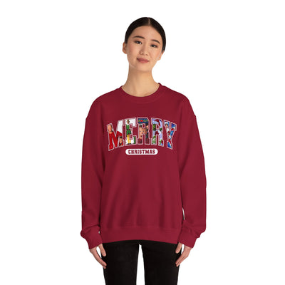 CHRISTMAS MOVIES SWEATSHIRT (GILDAN)