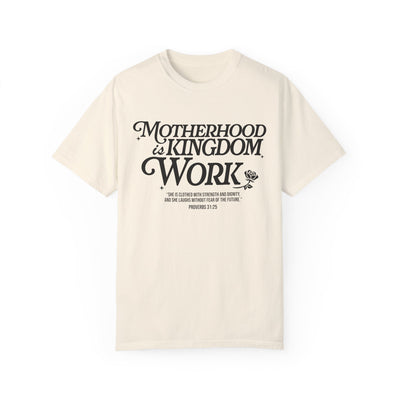 Motherhood Kingdom Psalm T-shirt (Comfort Colors)