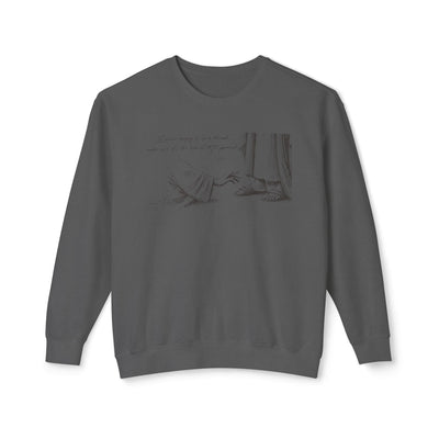 Hem of HIs Garment Graphic Sweatshirt (Comfort Colors)
