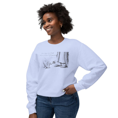 Hem of HIs Garment Graphic Sweatshirt (Comfort Colors)