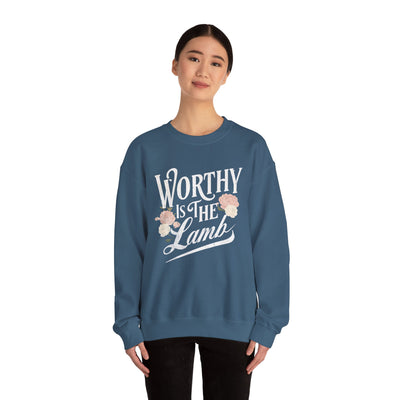 Worthy Is The Lamb Graphic Sweatshirt (GILDAN)