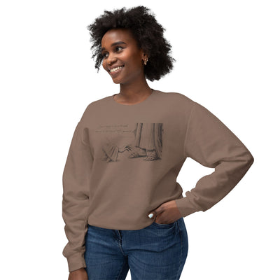 Hem of HIs Garment Graphic Sweatshirt (Comfort Colors)