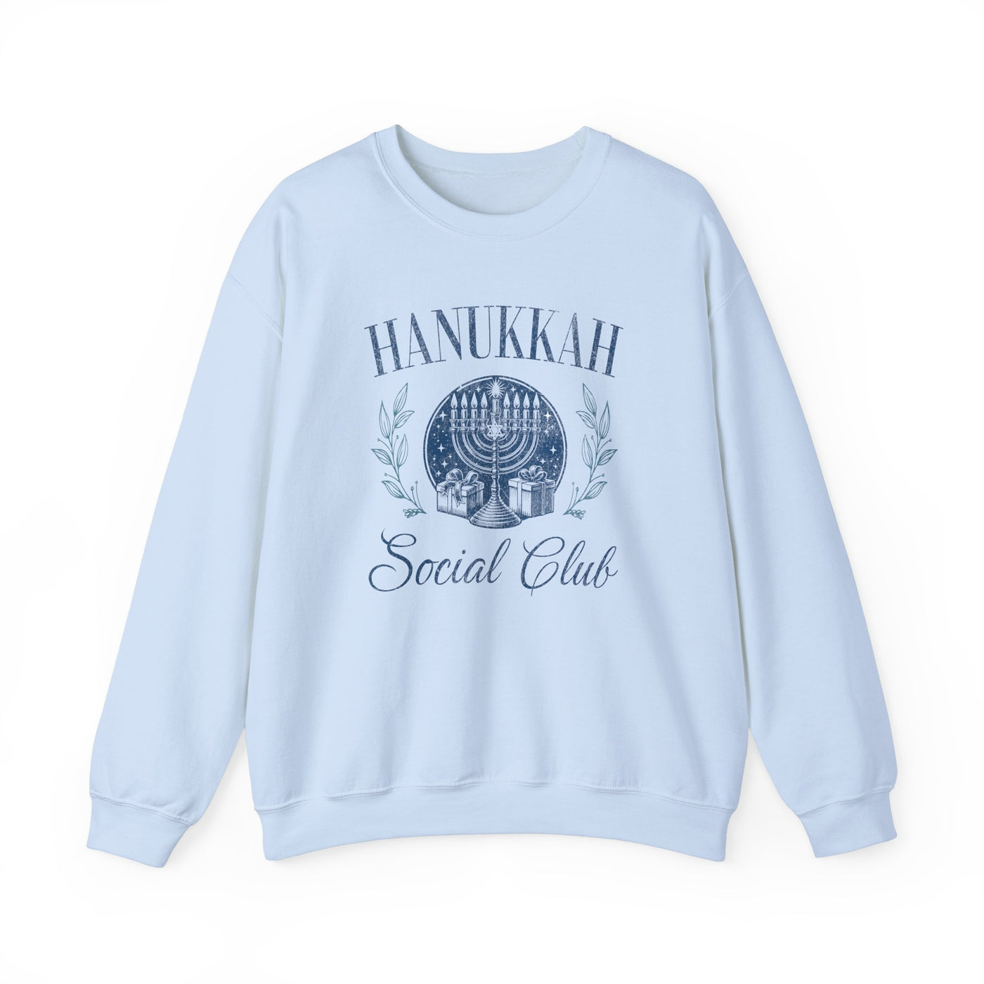 HANUKKAH SOCIAL CLUB SWEATSHIRT (GILDAN)