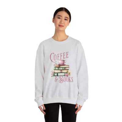 Coffee & Books Sweatshirt (GILDAN)