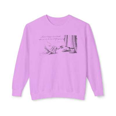 Hem of HIs Garment Graphic Sweatshirt (Comfort Colors)