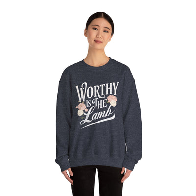 Worthy Is The Lamb Graphic Sweatshirt (GILDAN)