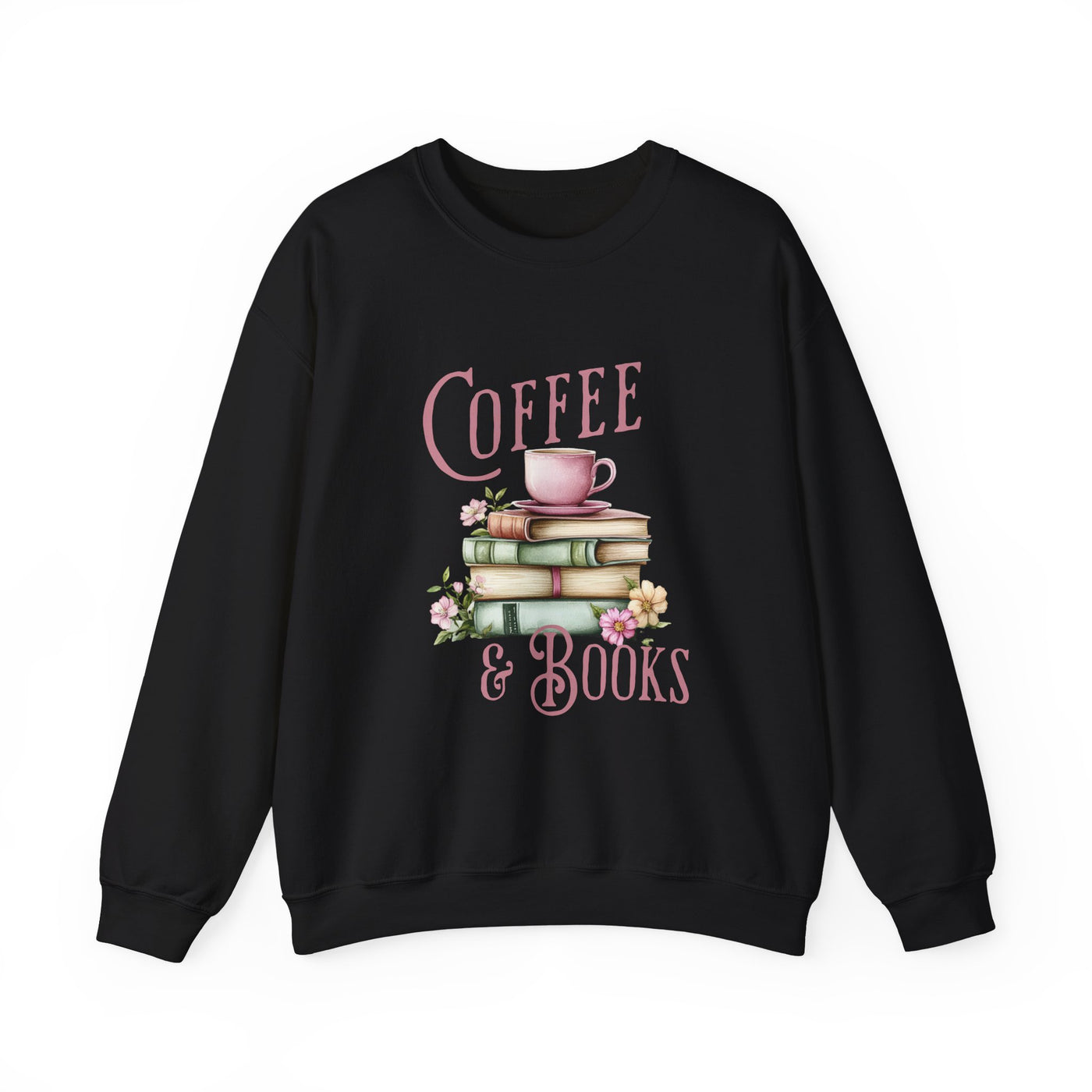 Coffee & Books Sweatshirt (GILDAN)