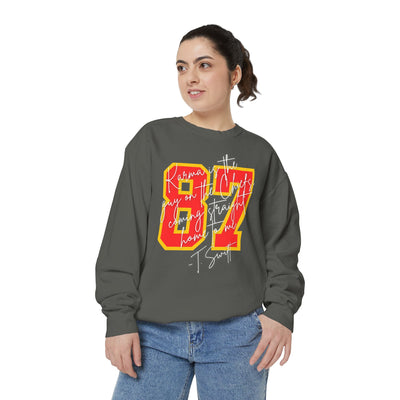 87 Karma Football Season Sweatshirt (COMFORT COLORS)