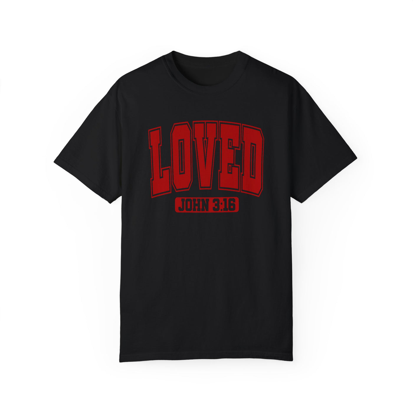 Loved John 3:16 T-shirt (Comfort Colors)