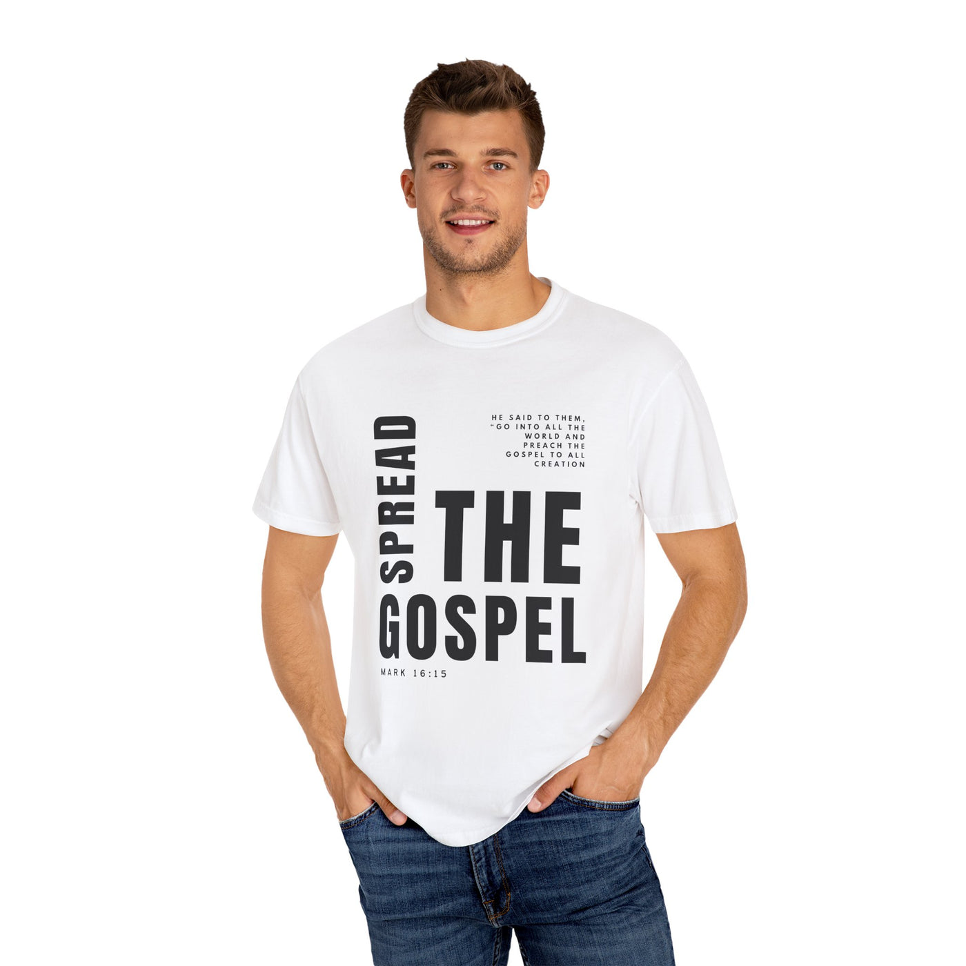 Spread the Gospel Graphic T-shirt (Comfort Colors)