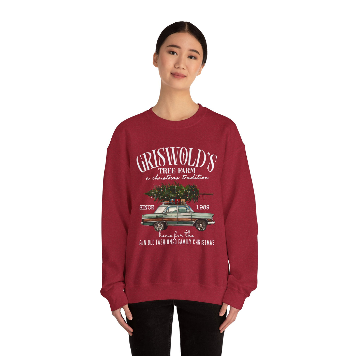 GRISWOLD'S CHRISTMAS TREE FARM SWEATSHIRT (GILDAN)