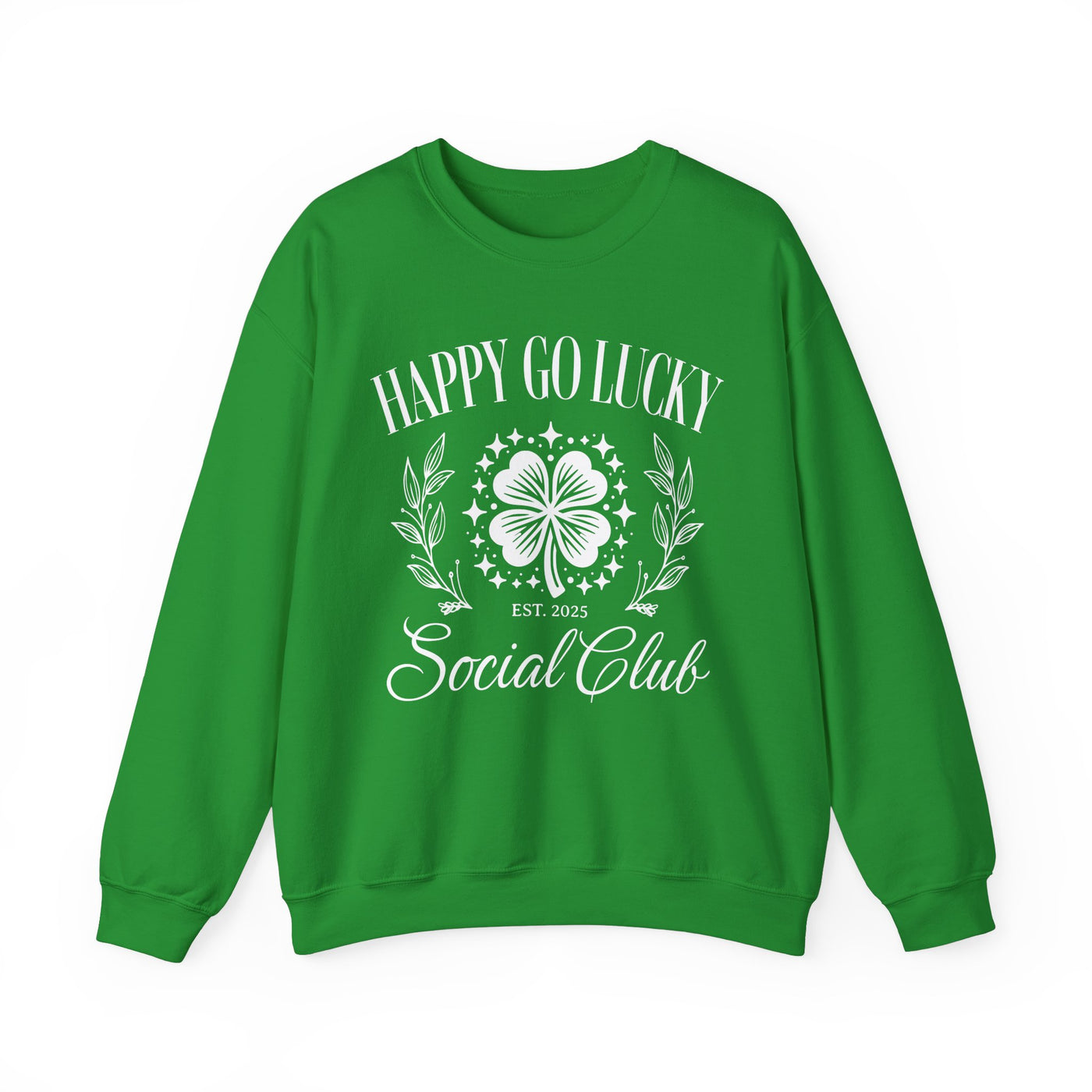 Happy Go Lucky Social Club Sweatshirt (GILDAN)