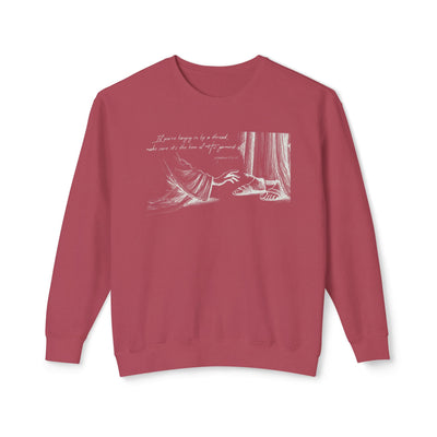 Hem of HIs Garment Graphic Sweatshirt (Comfort Colors)