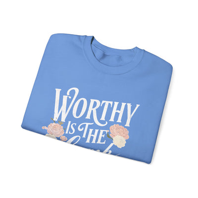 Worthy Is The Lamb Graphic Sweatshirt (GILDAN)