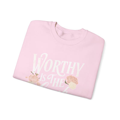 Worthy Is The Lamb Graphic Sweatshirt (GILDAN)