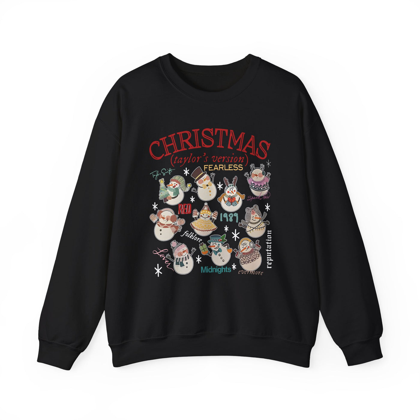 CHRISTMAS TAYLOR'S VERSION SWEATSHIRT (GILDAN)