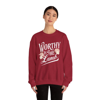 Worthy Is The Lamb Graphic Sweatshirt (GILDAN)