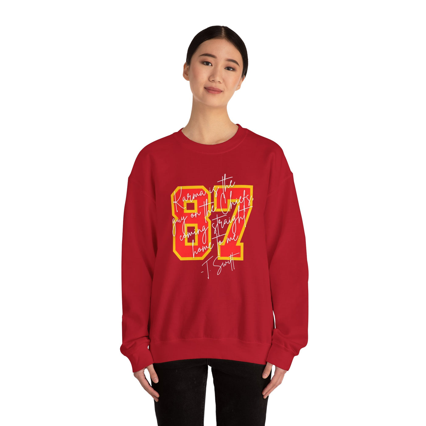 87 Karma Football Season Sweatshirt (GILDAN)