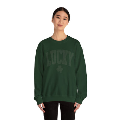 Lucky Sweatshirt - distressed  (GILDAN)