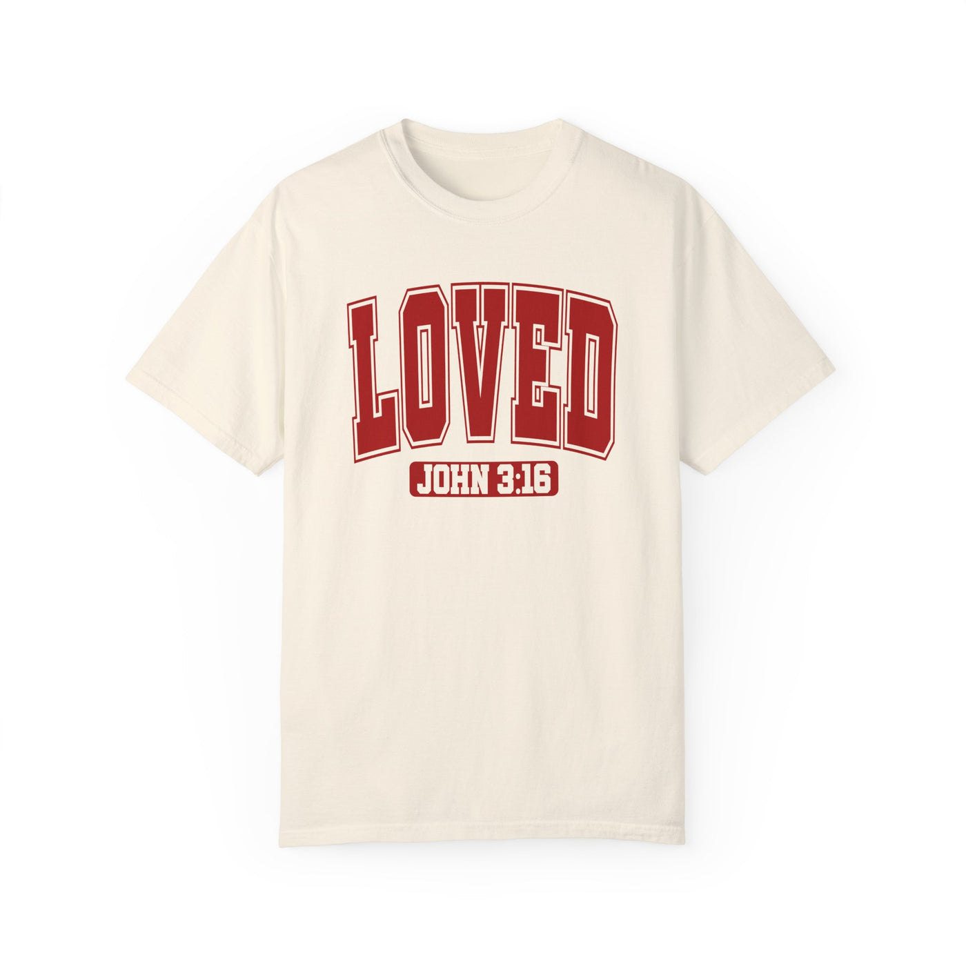 Loved John 3:16 T-shirt (Comfort Colors)