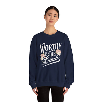 Worthy Is The Lamb Graphic Sweatshirt (GILDAN)