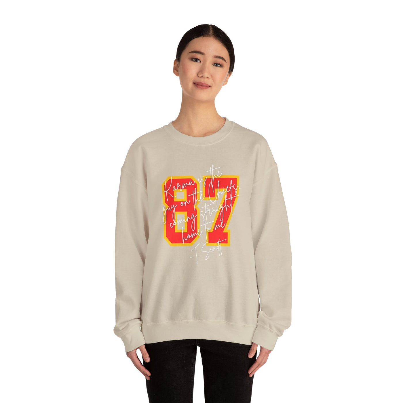 87 Karma Football Season Sweatshirt (GILDAN)