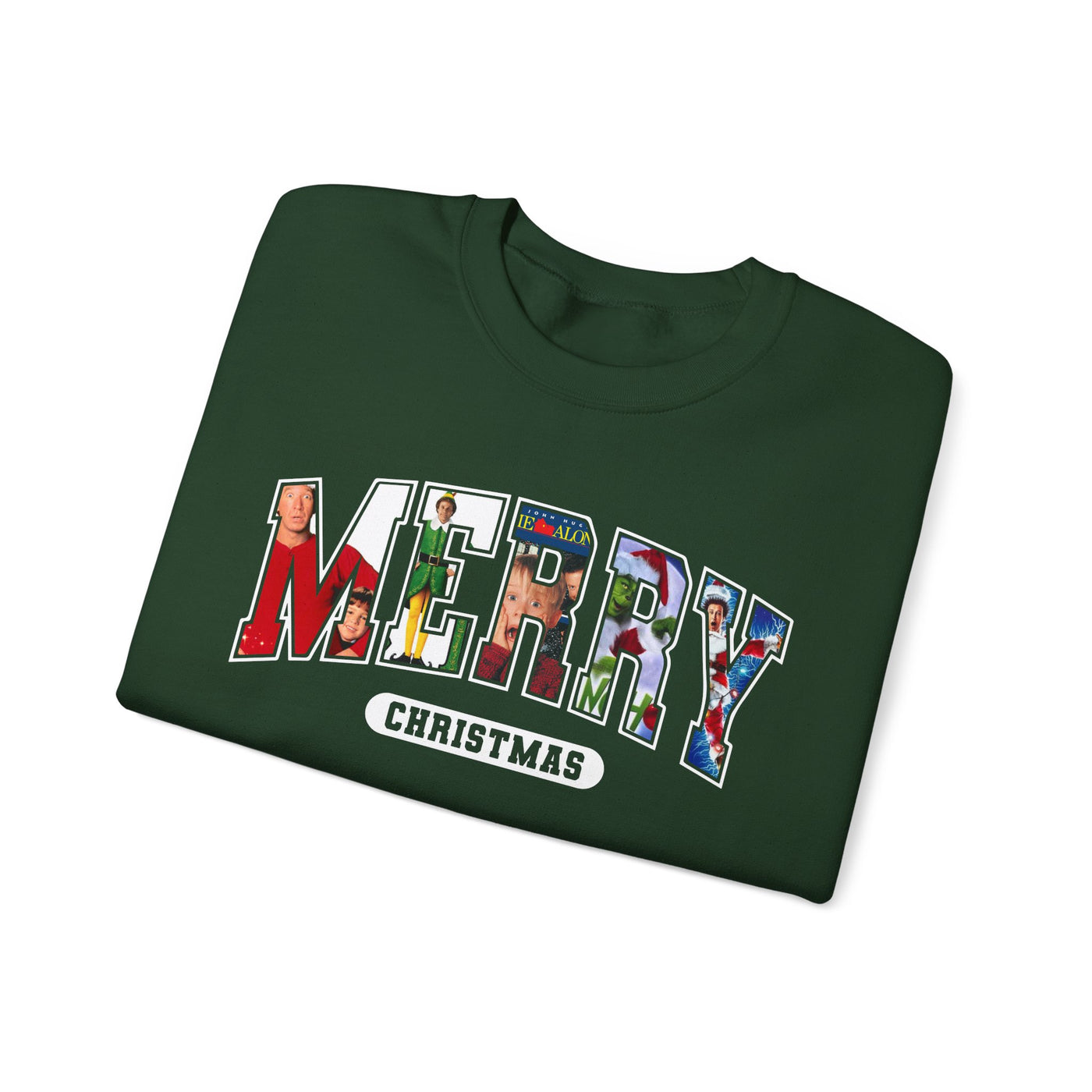 CHRISTMAS MOVIES SWEATSHIRT (GILDAN)