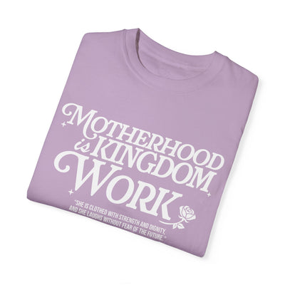 Motherhood Kingdom Psalm T-shirt (Comfort Colors)