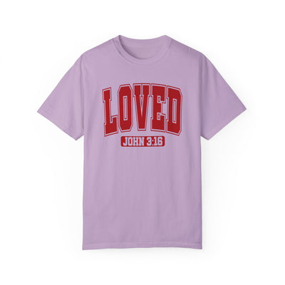 Loved John 3:16 T-shirt (Comfort Colors)