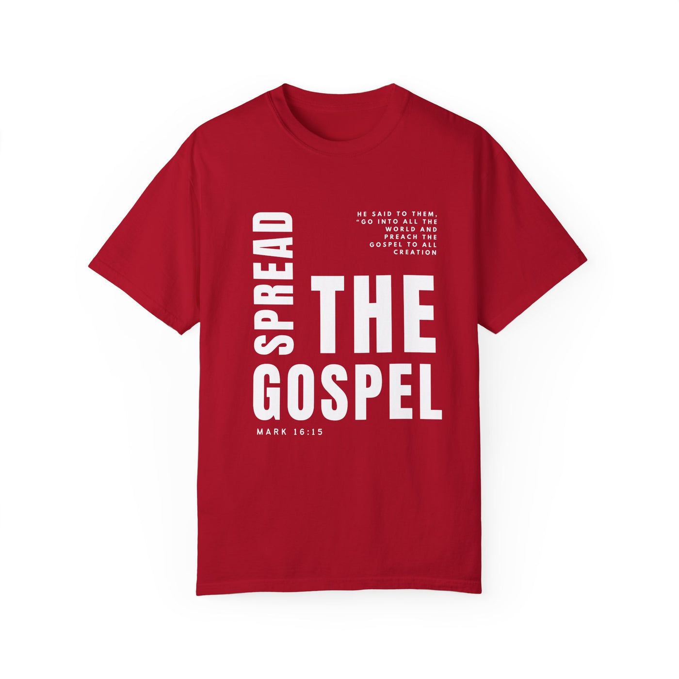 Spread the Gospel Graphic T-shirt (Comfort Colors)