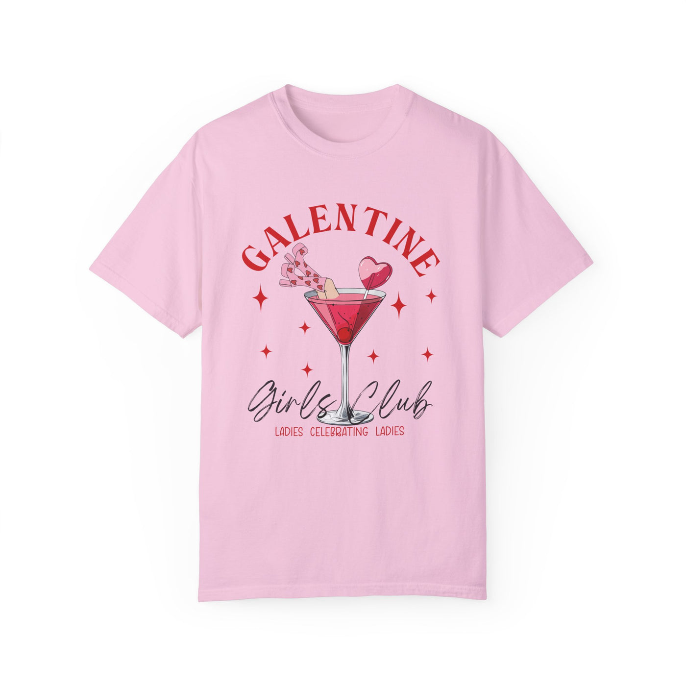 Galentine Girl’s Club Graphic Tee 🍸✨ (COMFORT COLORS)