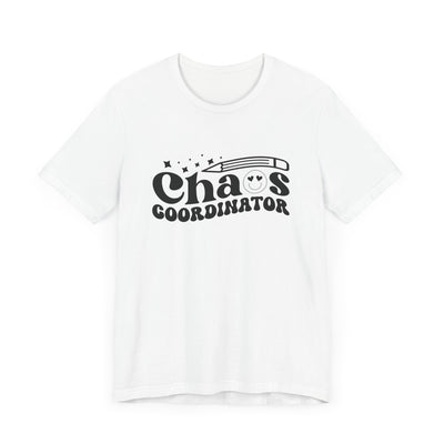 CHAOS  COORDINATOR TEE (Bella and Canvas)