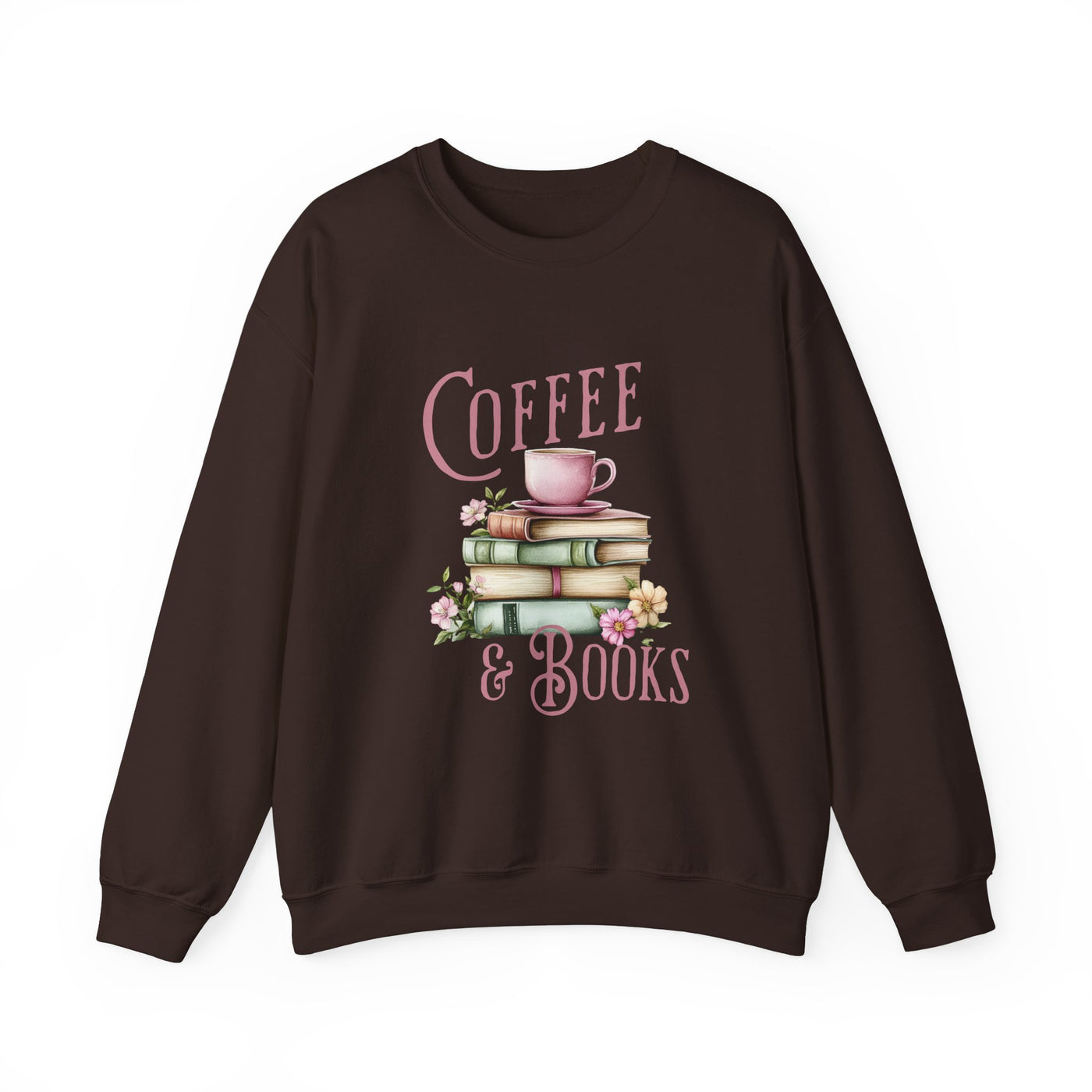 Coffee & Books Sweatshirt (GILDAN)