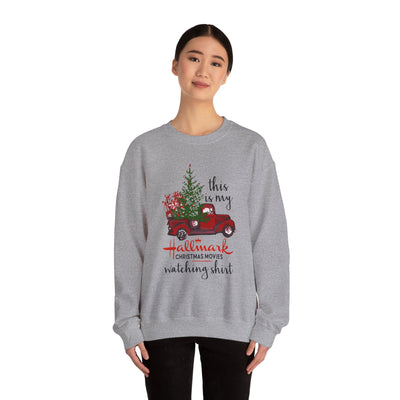 THIS IS MY HALLMARK CHRISTMAS MOVIES WATCHING SHIRT (GILDAN)