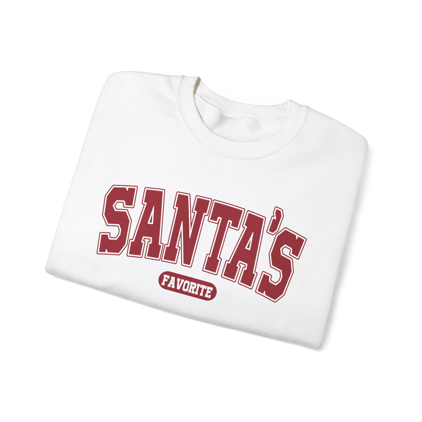 SANTA'S FAVORITE SWEATSHIRT (GILDAN)