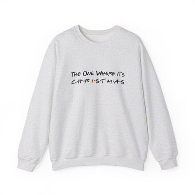 THE ONE WHERE IT'S CHRISTMAS SWEATSHIRT (GILDAN)