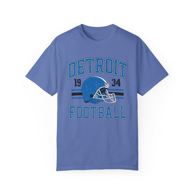 Detroit Football 1934 Distressed T-shirt (Comfort Colors)