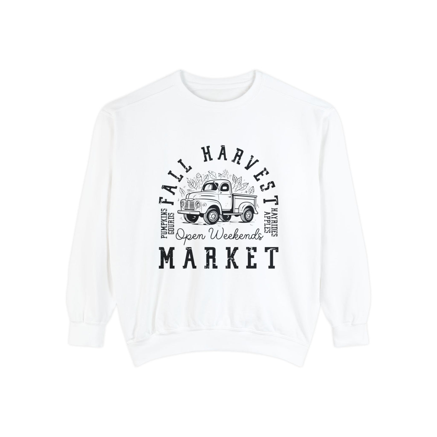 FALL HARVEST MARKET SWEATSHIRT (COMFORT COLORS)