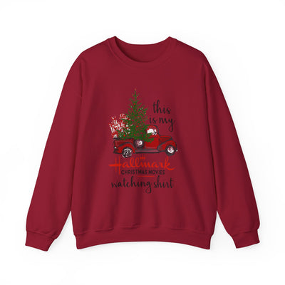 THIS IS MY HALLMARK CHRISTMAS MOVIES WATCHING SHIRT (GILDAN)