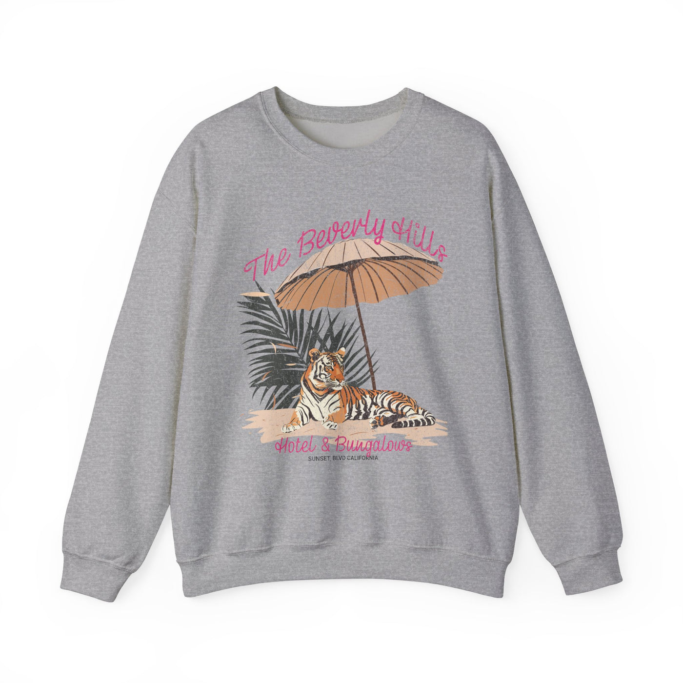 Beverly Hills Hotel & Bungalows Graphic Sweatshirt (GILDAN)