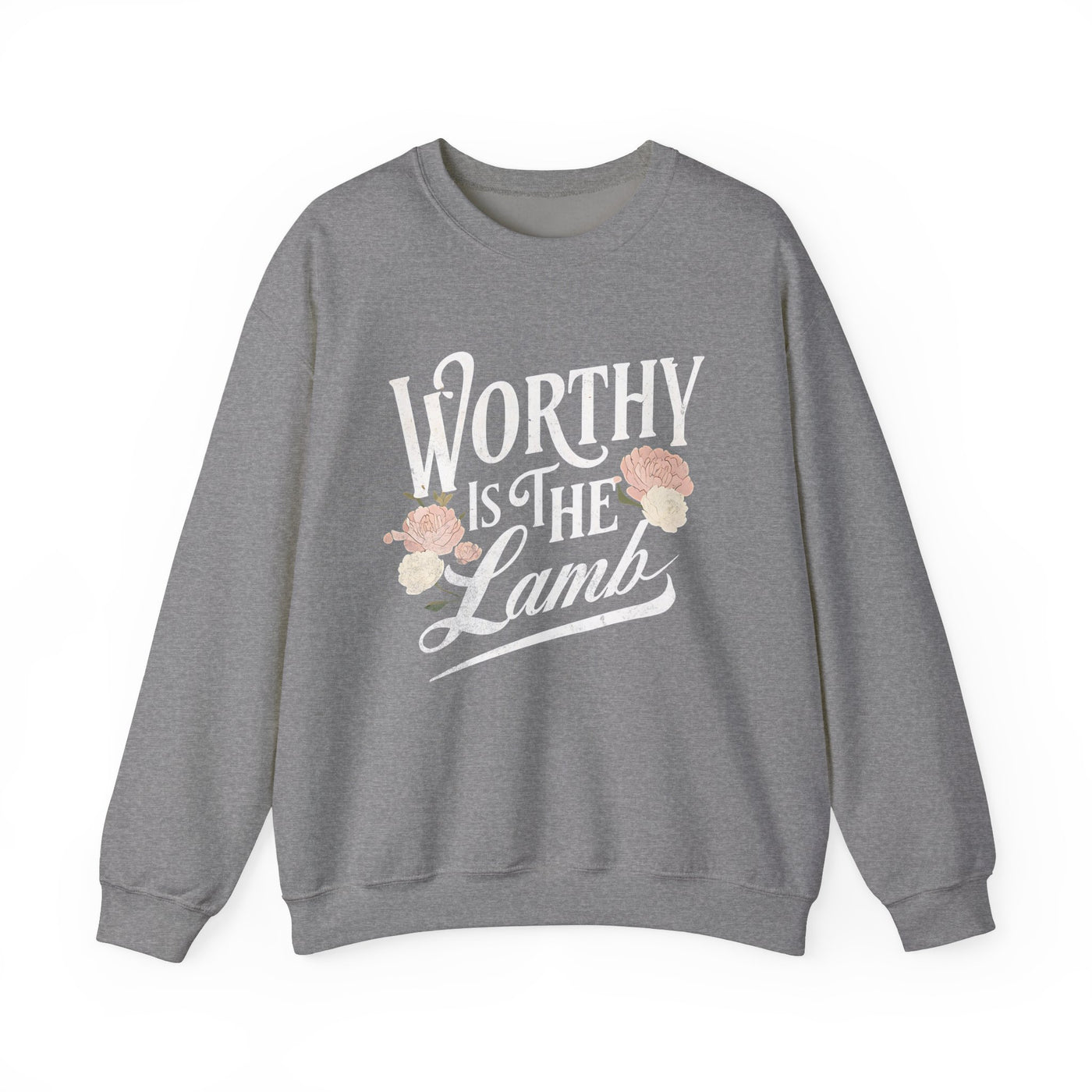 Worthy Is The Lamb Graphic Sweatshirt (GILDAN)