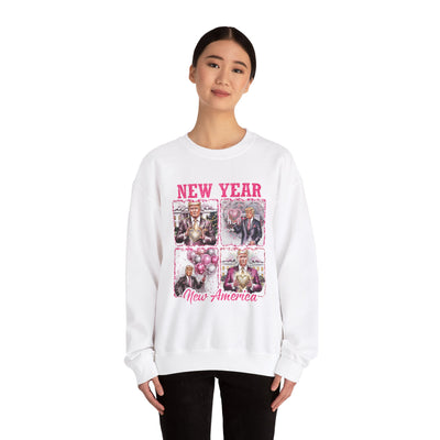 NEW YEAR NEW AMERICA DISCO EDITION SWEATSHIRT (GILDAN)