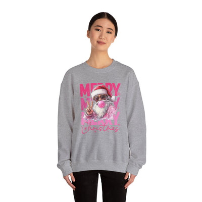 MERRY MERRY MERRY CHIRSTMAS SWEATSHIRT (GILDAN)