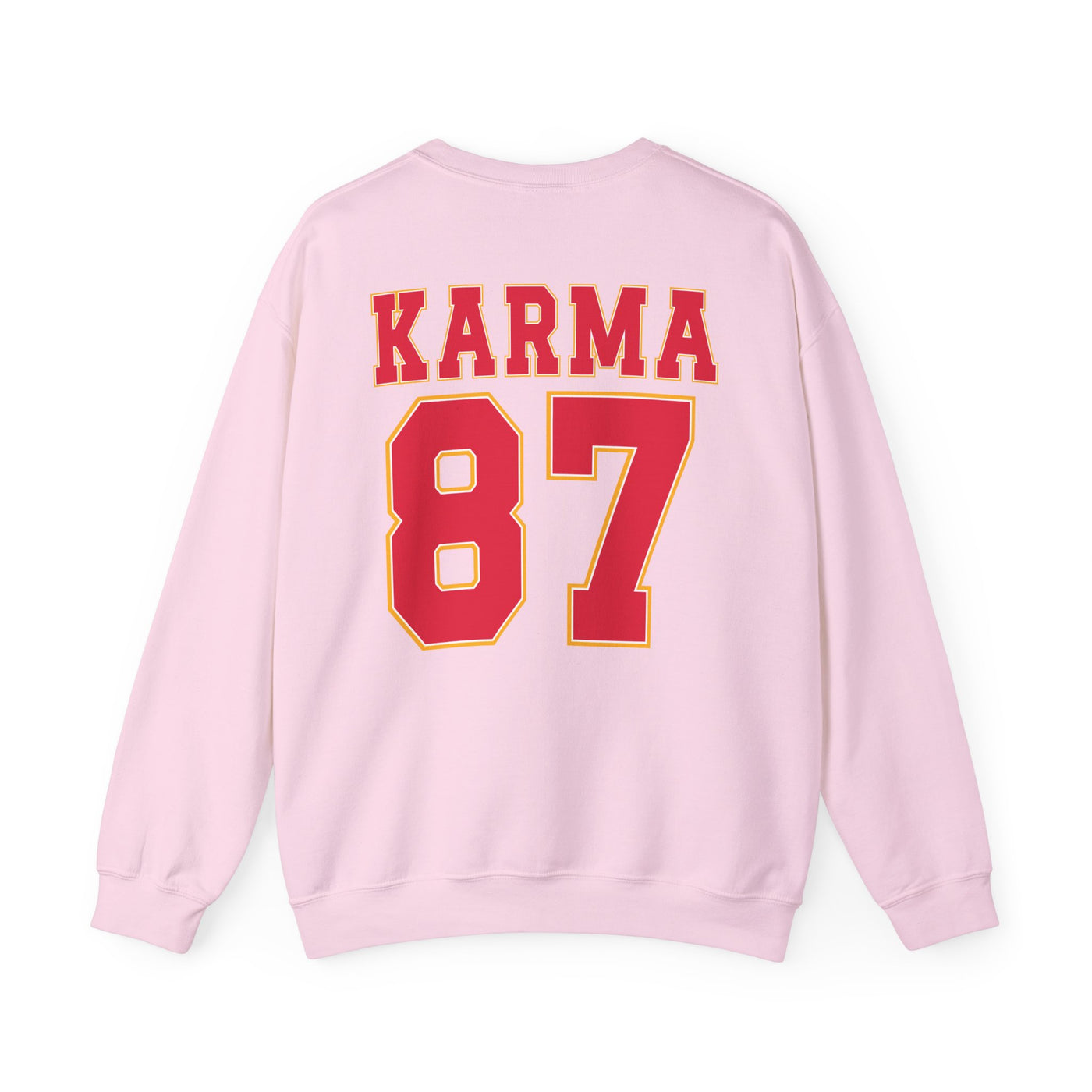 87 Karma 2 Sided Print Sweatshirt (GILDAN)