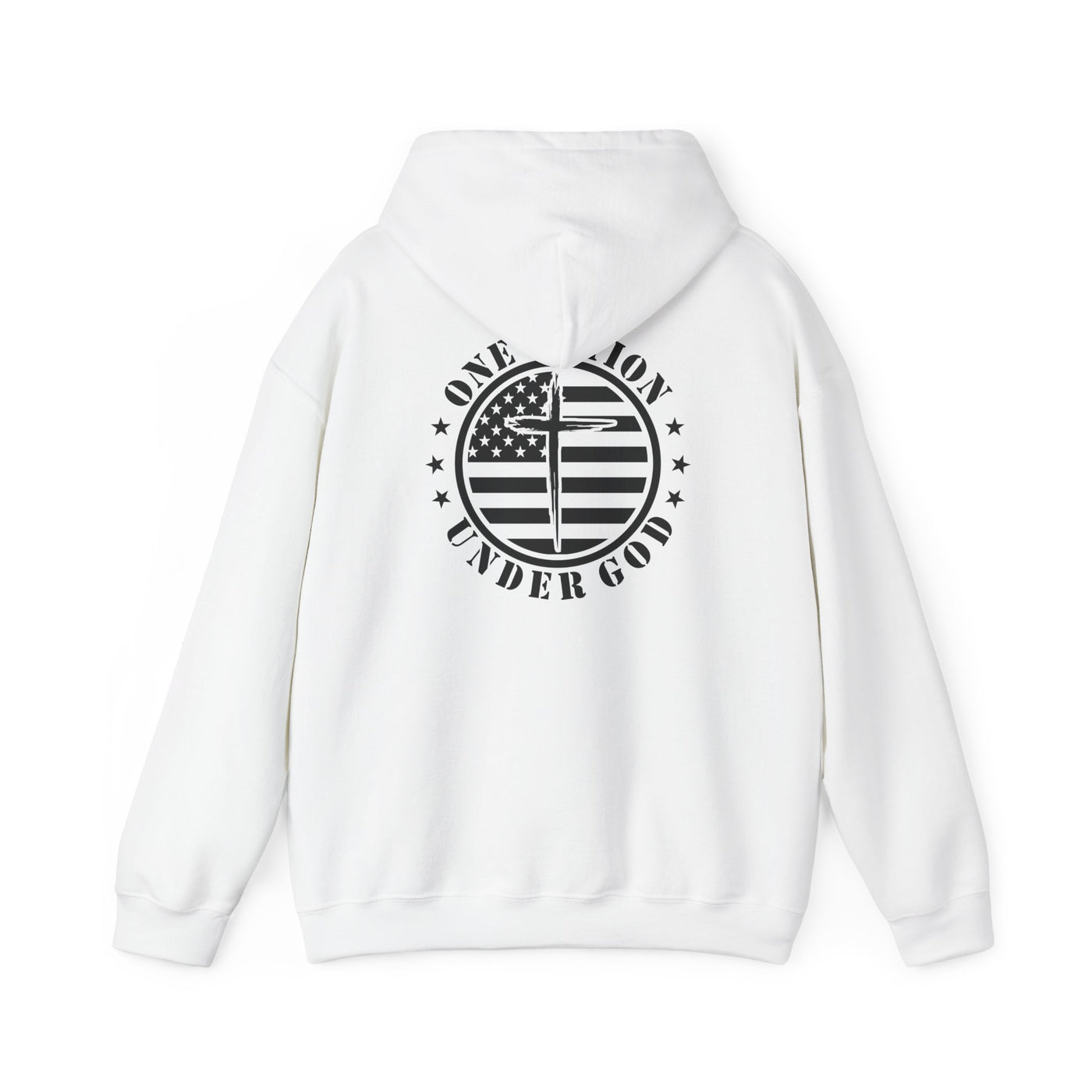 One Nation Under God Hoodie (Gildan)