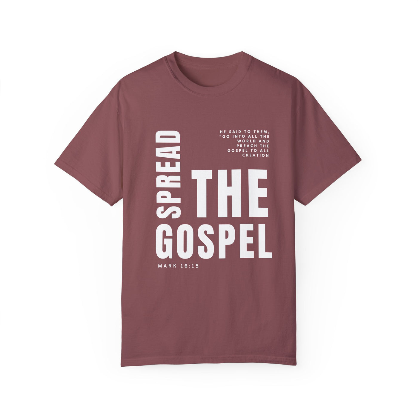 Spread the Gospel Graphic T-shirt (Comfort Colors)