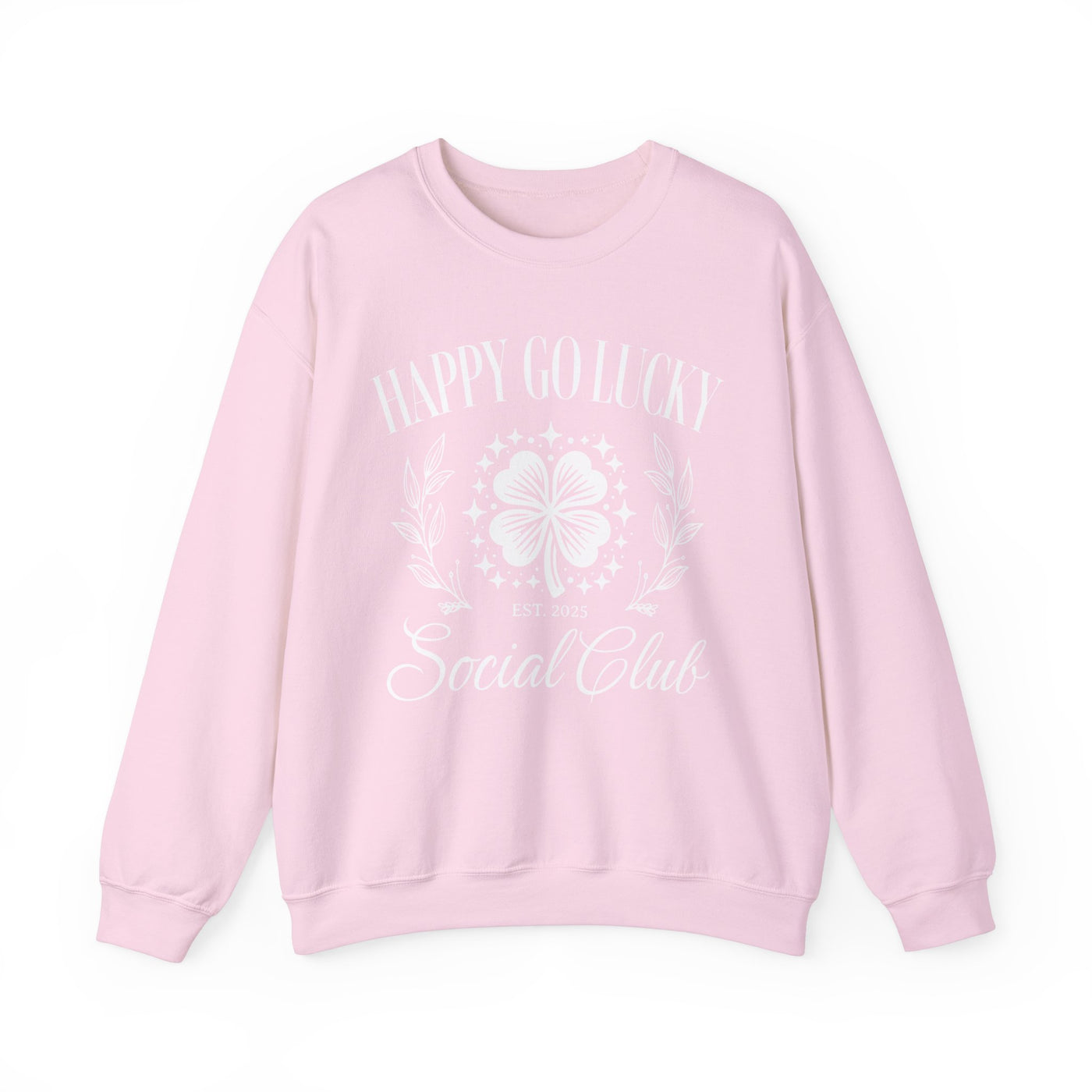 Happy Go Lucky Social Club Sweatshirt (GILDAN)